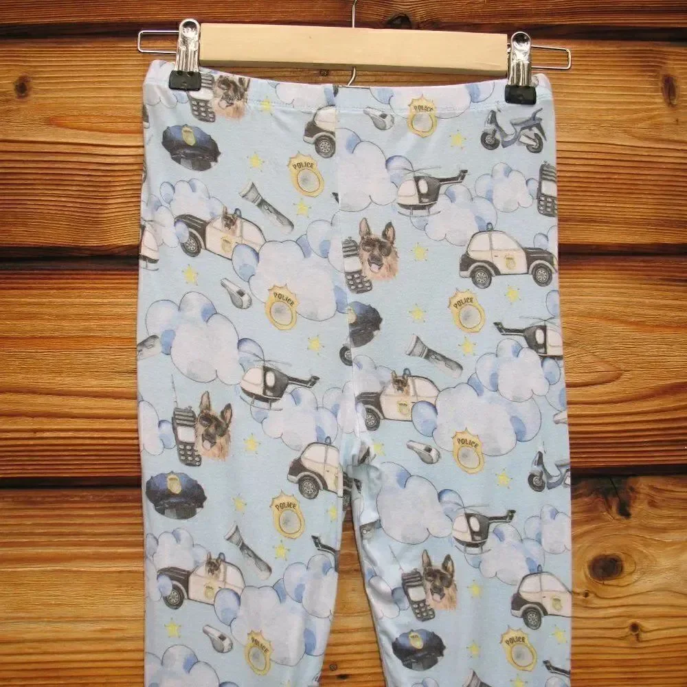Posh Peanut Hero Law Enforcement K9 Dog Pajamas Two Piece 12